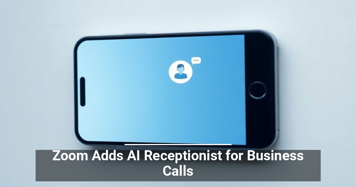 Zoom Adds AI Receptionist for Business Calls